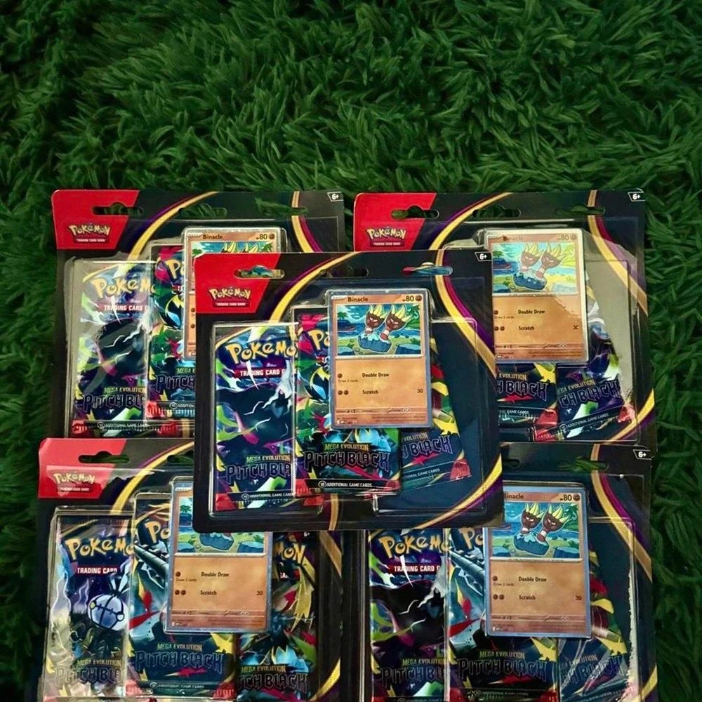 5 Pokemon Pitch Black 3PK Blister